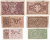 Italia - lotto di 3 banconote da 1 lira 1944; 2 lire 1914 e 5 lire 1944

med.qSPL

SPEDIZIONE SOLO IN ITALIA - SHIPPING ONLY IN ITALY