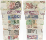 Repubblica Italiana (dal 1946) - monetazione in lire (1946-2001) - lotto di 7 banconote di vari tagli e periodi 

med.mBB 

SPEDIZIONE IN TUTTO IL...
