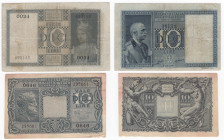 Italia - lotto di 2 banconote da 10 lire 1935 e 1944

med.mBB 

SPEDIZIONE SOLO IN ITALIA - SHIPPING ONLY IN ITALY