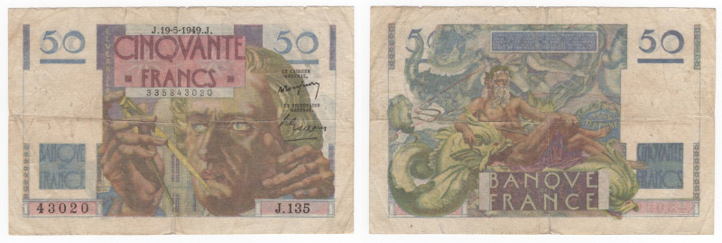 Francia - Banca di Francia - 50 franchi 1949 - P# 127

qBB 

SPEDIZIONE SOLO...