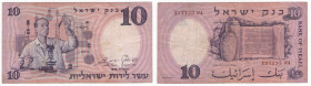 Israele - 10 lirot 1958 - N° serie: 1377133 - P# 32

SPEDIZIONE IN TUTTO IL MONDO - WORLDWIDE SHIPPING