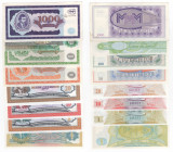 Russia - lotto di 8 banconote "Mavrodi" - Nota: Sergei Mavrodi è un truffatore russo che realizzò la più grande truffa piramidale nella storia russa n...
