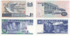 Singapore - Repubblica (dal 1967) - lotto di 2 banconote da 1 dollaro 1976 e 1987 

mSPL

SPEDIZIONE IN TUTTO IL MONDO - WORLDWIDE SHIPPING