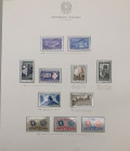 Italia - Foglio francobolli album G.B.E. - A II o 10 serie anno 1951

SPEDIZIONE IN TUTTO IL MONDO - WORLDWIDE SHIPPING