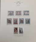 Città del Vaticano - Foglio francobolli album G.B.E. - B I o 33 raccolte anno 1963

SPEDIZIONE IN TUTTO IL MONDO - WORLDWIDE SHIPPING