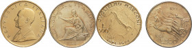 Repubblica Italiana (dal 1946) - Monetazione in Lire (1946-2001) - lotto di 2 monete da 500 lire Marconi e Caravelle dorate 

med.qFDC

SPEDIZIONE...