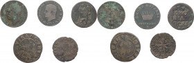 Lotto di 5 monete di cui 4 preunitarie e 1 del Regno d'Italia - Cu

med.BB 

SPEDIZIONE SOLO IN ITALIA - SHIPPING ONLY IN ITALY