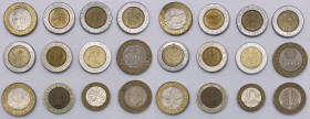 Monete Mondiali - Lotto di 12 monete bimetalliche - Cu/Ni-Br

med.SPL

SPEDIZIONE IN TUTTO IL MONDO - WORLDWIDE SHIPPING