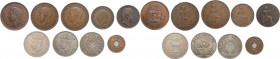 Inghilterra e Commonwealth - lotto di 9 monete di anni e metalli vari 

med.qSPL

SPEDIZIONE SOLO IN ITALIA - SHIPPING ONLY IN ITALY