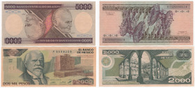 Brasile/Messico - lotto di 2 banconote da 5000 cruzeiros e 2000 pesos

FDS

SPEDIZIONE IN TUTTO IL MONDO - WORLDWIDE SHIPPING