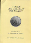 BANK LEU AG. - Auction 60. Zurich, 24\25 – Oktober, 1994. Munzen Schweiz, Balkan, Deutschaland, Frankreich, Italiaen, Niederlande, Romisch-deutsches –...