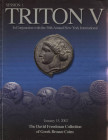 CNG. TRITON V. Session 1. New York, 15 – January, 2002. The David Freedman collection of Greek bronze coins. Pp. 96, nn. 600, tavv. 5 a colori + ill. ...