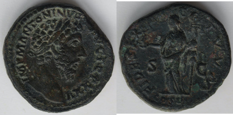 Impero Romano. Marc'Aurelio. 161-180 d.C. Sesterzio. Ae. D\ IMP M ANTONINVS AVG ...