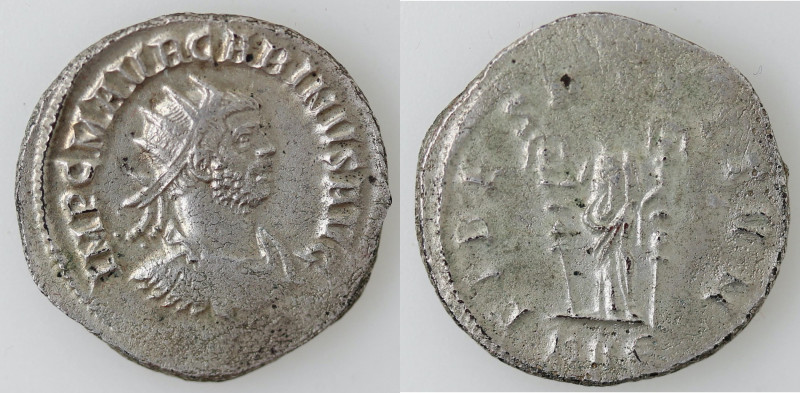 Impero Romano. Carino. 283-285 d.C. Antoniniano. Mi. D/ IMP C MAVR CARINVS AVG. ...