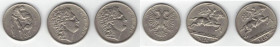 Monete Estere. Albania. Lotto di 3 Pezzi. Composto da 1 Lek 1930 (NI) 2 PZ- 1/2 Lek 1926 (Ni). Mediamente qSPL. (7422)