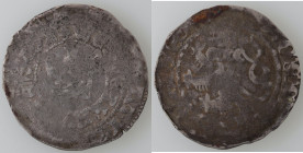 Monete Estere. Boemia. Venceslao II. 1278-1305. Grosso di Praga. Ag. Peso 3,04 gr. Diametro 28 mm. qMB. NC.