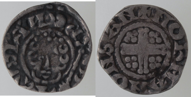 Monete Estere. Gran Bretagna. Enrico II. 1154-1189. Denaro. Ag. Seaby 1344. Peso...