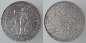 Monete Estere. Indocina Inglese. Trade Dollar 1899. Ag. KM# T5. Peso 26,92 gr. BB+. (6222)
