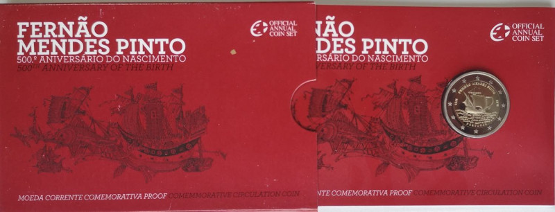 Monete Estere. Portogallo. 2 Euro 2011. 500° Anniversario Fernao Mendes Pinto. I...