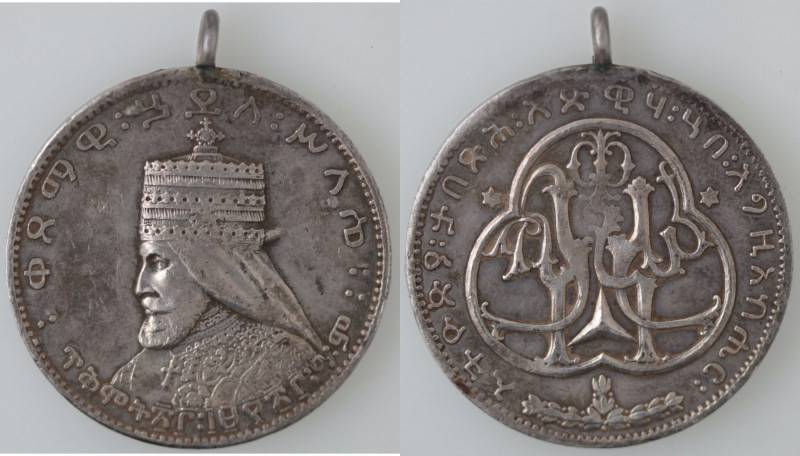 Medaglie. Etiopia. Haile Selassie I. 1930-1936. Medaglia Per l'Incoronazione di ...