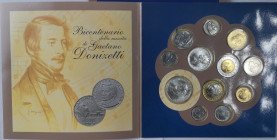 Repubblica Italiana. Serie Divisionale 1997. Metalli vari e Ag. Gig. 24. FDC. In confezione della zecca.