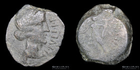 Hispania. Cordoba. AE Cuadrante. Gnaeus Julius 49-45AC