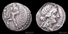 Roma Imperatorial. Julio Cesar 50-44AC. AR Denario