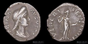 Sabina Augusta 128-137DC AR Denario. RIC 396