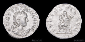 Herenia Etruscilla 249-251DC. AR Antoniniano. RIC 3