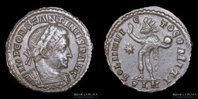 Constantino I 307-337DC. AE Follis. Londinium. RIC 281