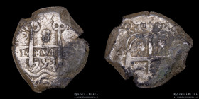 Potosi. Fernando VI. 8 Reales 1753 C/Q. Macuquina. CJ 50.7.3