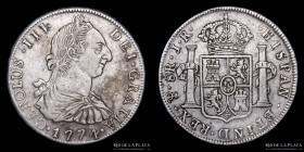 Potosi. Carlos III. 8 Reales 1774 JR. CJ 63.2
