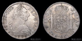 Potosi. Carlos III. 8 Reales 1776 PR. CJ 63.5