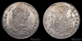 Potosi. Carlos III. 8 Reales 1787 PR. CJ 63.16