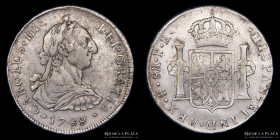 Potosi. Carlos III. 8 Reales 1788 PR. CJ 63.17