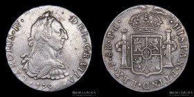 Potosi. Carlos IV. 8 Reales 1790 PR. Transicional. CJ 76.2