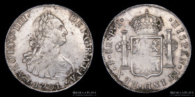 Potosi. Carlos IV. 8 Reales 1791 PR. CJ 76.3