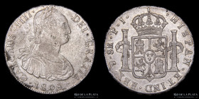 Potosi. Carlos IV. 8 Reales 1808 PJ. CJ 76.20