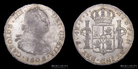 Potosi. Carlos IV. 4 Reales 1808/9 PJ. CJ 77.21.2
