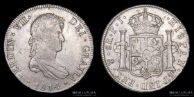 Potosi. Fernando VII. 8 Reales 1814 PJ CJ 86.3.1