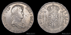 Potosi. Fernando VII. 8 Reales 1824 PJ CJ 86.14.1