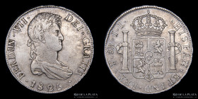 Potosi. Fernando VII. 8 Reales 1825 JL CJ 86.15.2