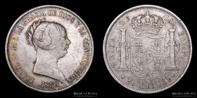 España. Isabel II. 20 Reales 1850. KM593.2