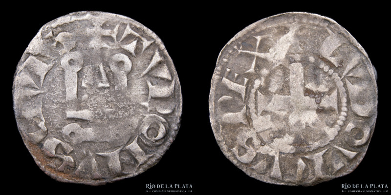 Francia. San Luis IX (1226-1250) AR Denier. 18.0mm; 0.97g. A: + LVDOVICVS REX, c...