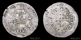 Francia. Juan II "el bueno". 1350-1364. AR Gros Blanc a la  couronne