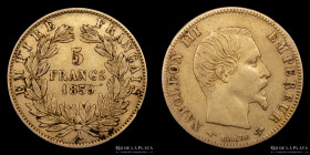 Francia. Napoleon III. 5 Francs 1859 A. KM787.1