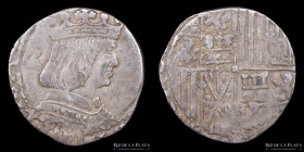Italia. Napoles (Fernando III de Aragon) 1 Carlino ND1504-16
