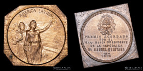 Argentina. Prueba. 1905. Premio Pte. Quintana