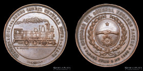 Argentina. Ferroviarias. 1885. FFCC Entrerriano. R. Grande