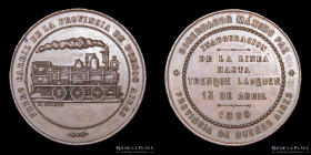 Argentina. Ferroviarias. 1890. Trenque Lauquen. R. Grande